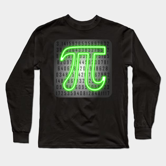 Pi Long Sleeve T-Shirt by mailboxdisco